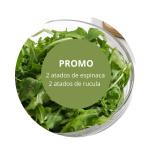 Promo 2at. ruculas 2at. espinacas